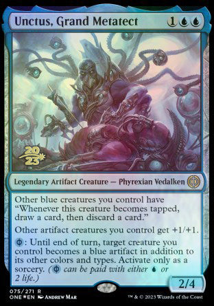 Unctus, Grand Metatect [Phyrexia: All Will Be One Prerelease Promos] | Tabernacle Games