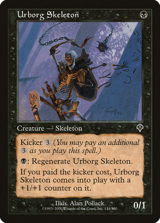 Urborg Skeleton [Invasion] | Tabernacle Games