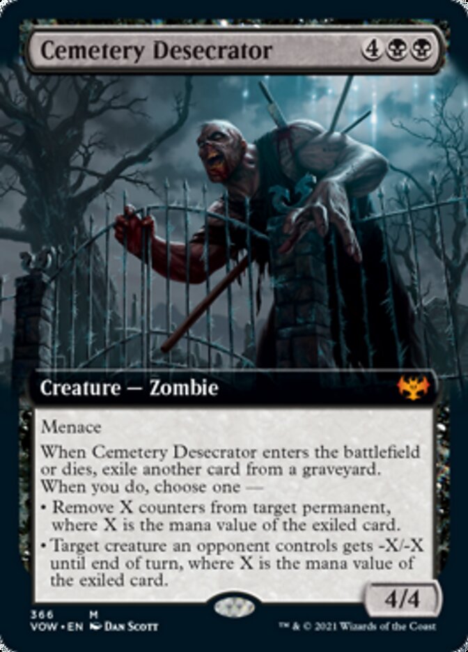 Cemetery Desecrator (Extended) [Innistrad: Crimson Vow] | Tabernacle Games