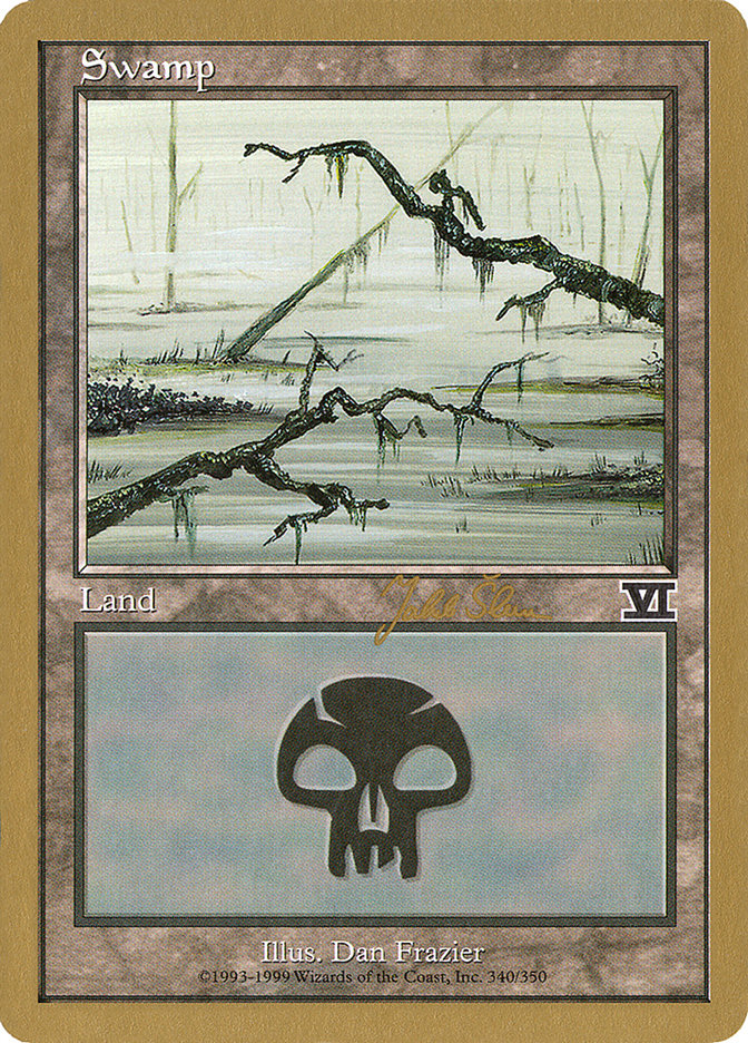Swamp (js340b) (Jakub Slemr) [World Championship Decks 1999] | Tabernacle Games