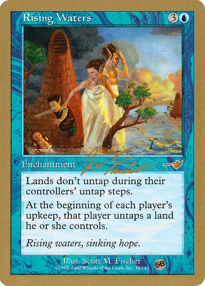 Rising Waters (Jon Finkel) (SB) [World Championship Decks 2000] | Tabernacle Games