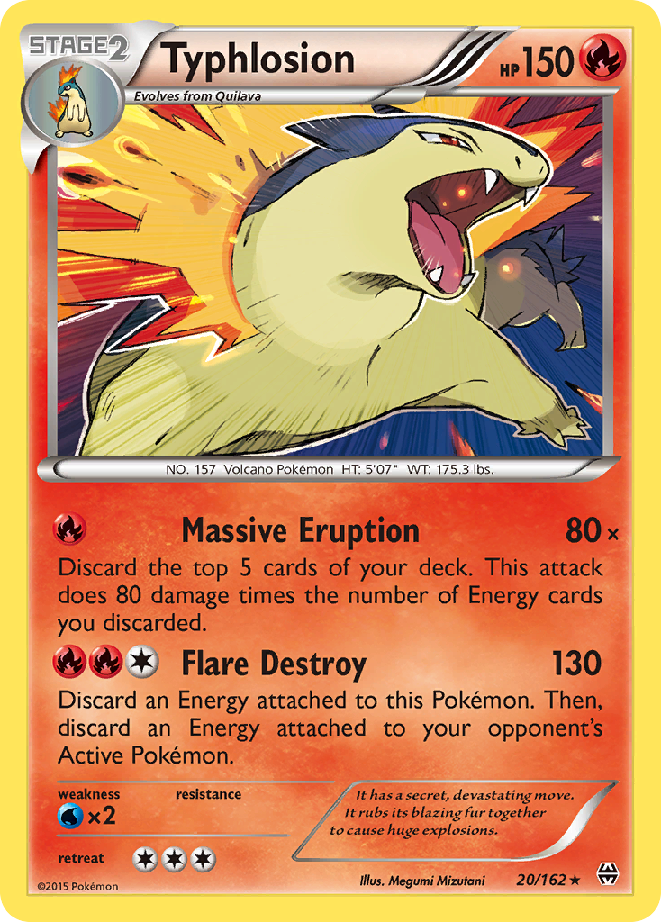 Typhlosion (20/162) [XY: BREAKthrough] | Tabernacle Games