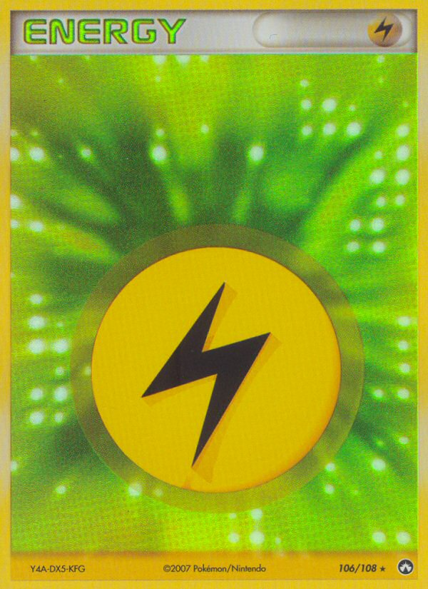 Lightning Energy (106/108) [EX: Power Keepers] | Tabernacle Games