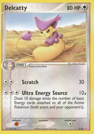 Delcatty (3/10) [EX: Trainer Kit - Latias] | Tabernacle Games