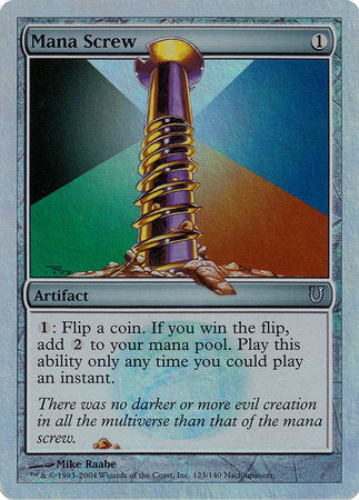 Mana Screw (Alternate Foil) [Unhinged] | Tabernacle Games