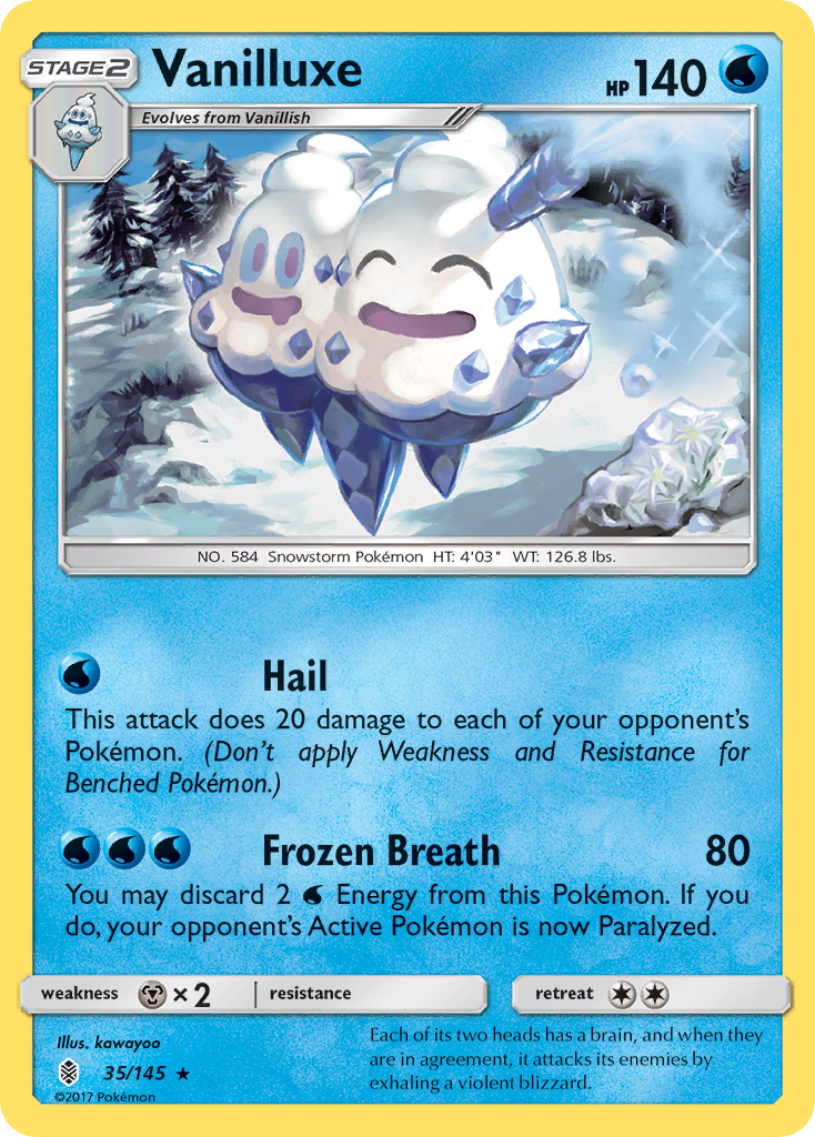 Vanilluxe (35/145) [Sun & Moon: Guardians Rising] | Tabernacle Games