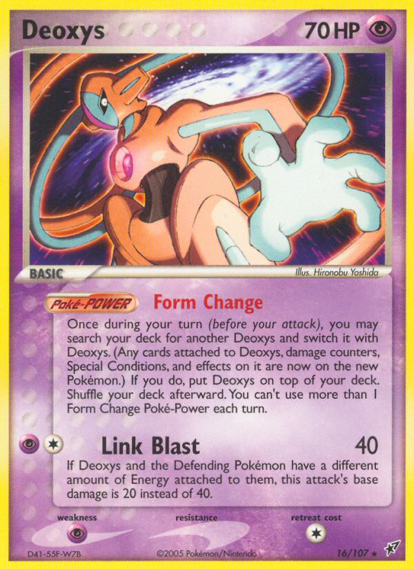 Deoxys (16/107) [EX: Deoxys] | Tabernacle Games