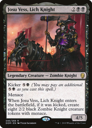 Josu Vess, Lich Knight [Dominaria] | Tabernacle Games