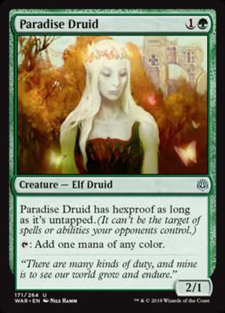 Paradise Druid [War of the Spark] | Tabernacle Games