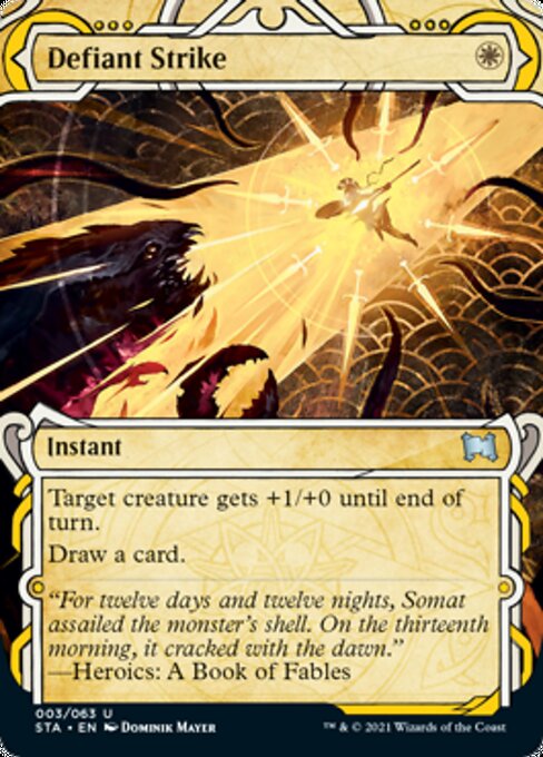 Defiant Strike [Strixhaven Mystical Archive] | Tabernacle Games