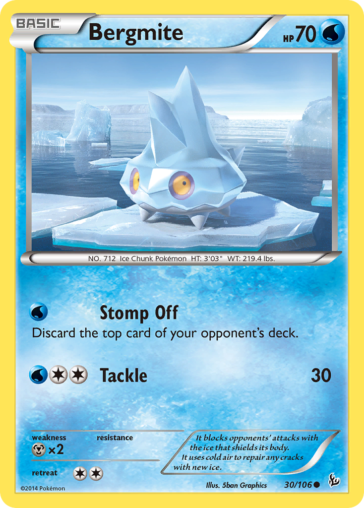 Bergmite (30/106) [XY: Flashfire] | Tabernacle Games