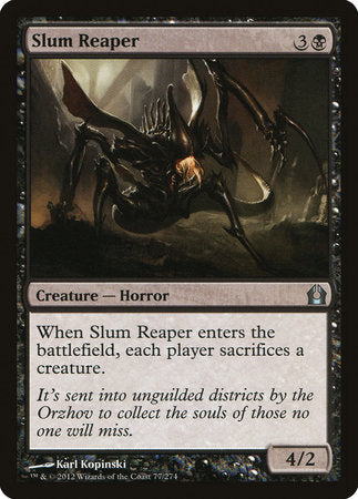 Slum Reaper [Return to Ravnica] | Tabernacle Games