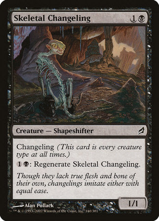 Skeletal Changeling [Lorwyn] | Tabernacle Games