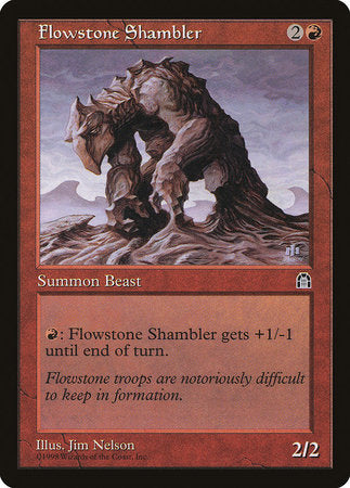 Flowstone Shambler [Stronghold] | Tabernacle Games