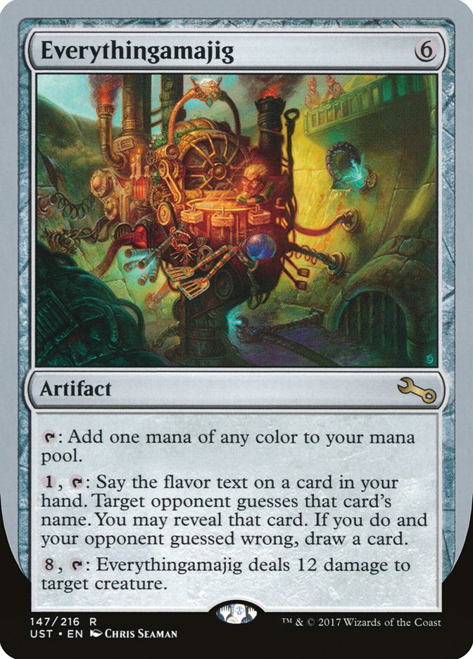 Everythingamajig ("Add one Mana") [Unstable] | Tabernacle Games
