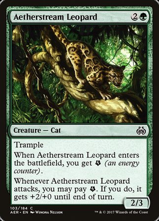 Aetherstream Leopard [Aether Revolt] | Tabernacle Games