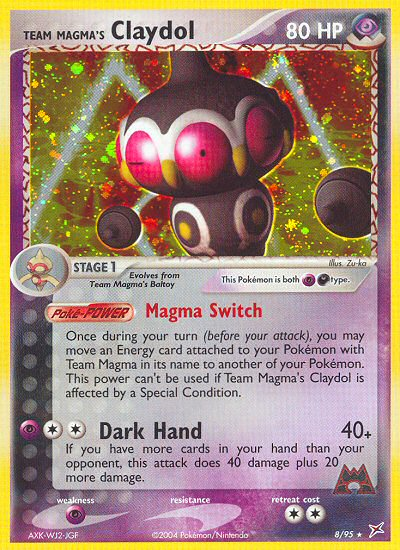 Team Magma's Claydol (8/95) [EX: Team Magma vs Team Aqua] | Tabernacle Games