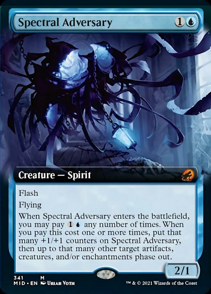Spectral Adversary (Extended) [Innistrad: Midnight Hunt] | Tabernacle Games