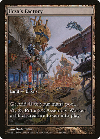 Urza's Factory [Champs and States] | Tabernacle Games