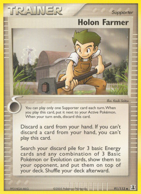 Holon Farmer (91/113) [EX: Delta Species] | Tabernacle Games