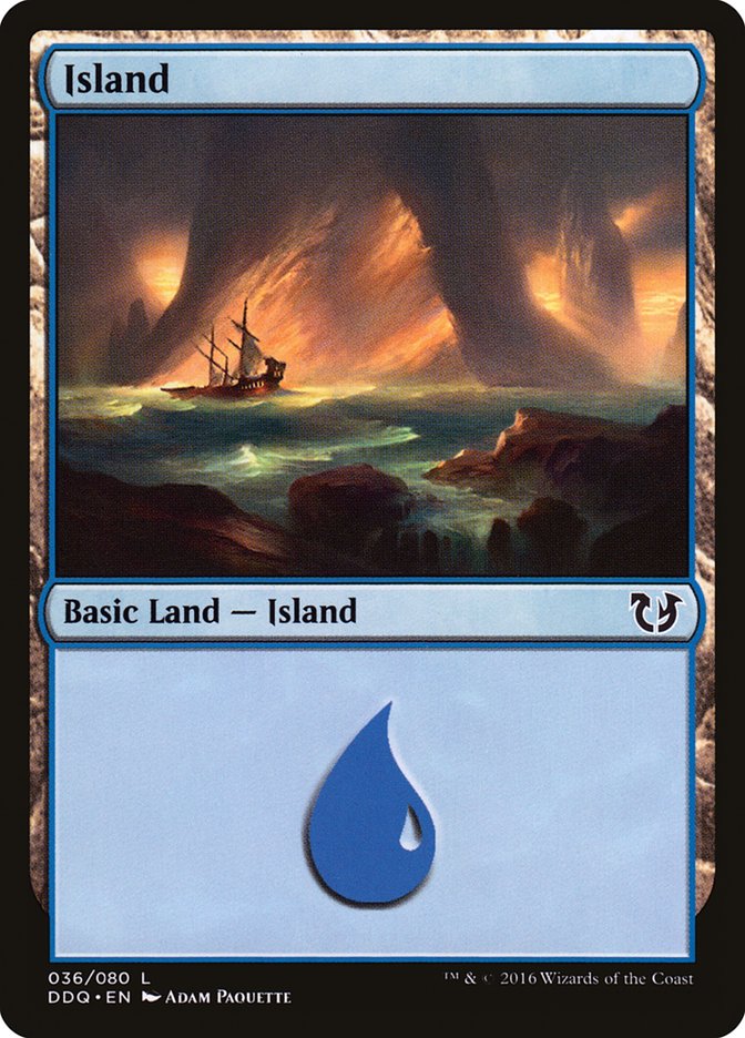 Island (36) [Duel Decks: Blessed vs. Cursed] | Tabernacle Games