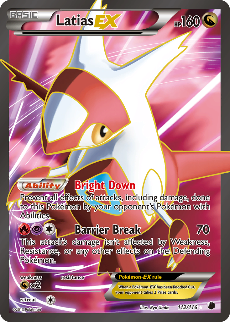 Latias EX (112/116) [Black & White: Plasma Freeze] | Tabernacle Games