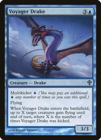 Voyager Drake [Worldwake] | Tabernacle Games