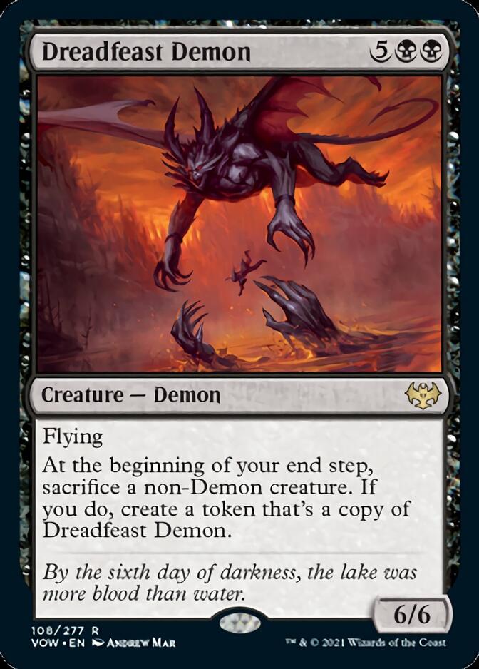 Dreadfeast Demon [Innistrad: Crimson Vow] | Tabernacle Games