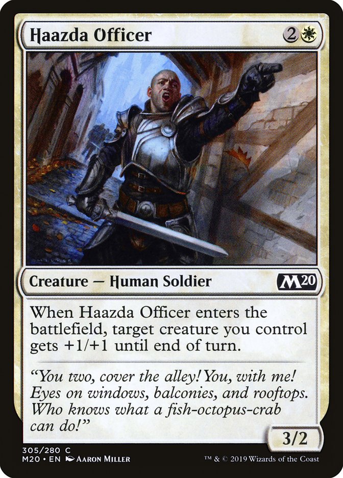 Haazda Officer [Core Set 2020] | Tabernacle Games
