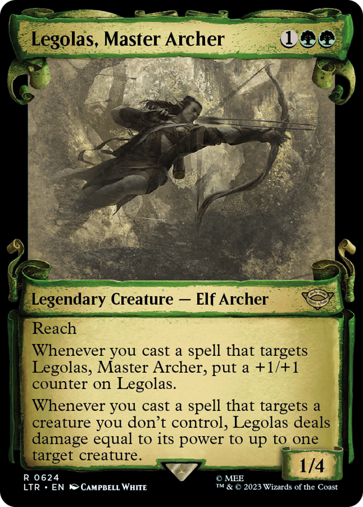 Legolas, Master Archer [The Lord of the Rings: Tales of Middle-Earth Showcase Scrolls] | Tabernacle Games