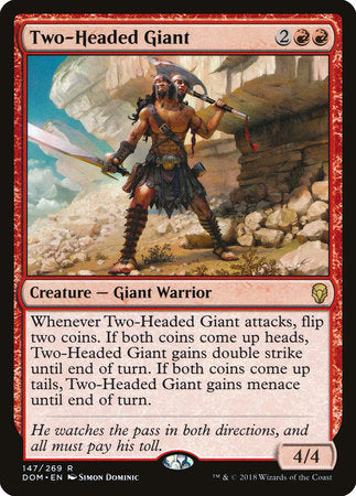 Two-Headed Giant [Dominaria] | Tabernacle Games