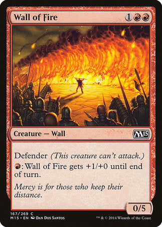 Wall of Fire [Magic 2015] | Tabernacle Games