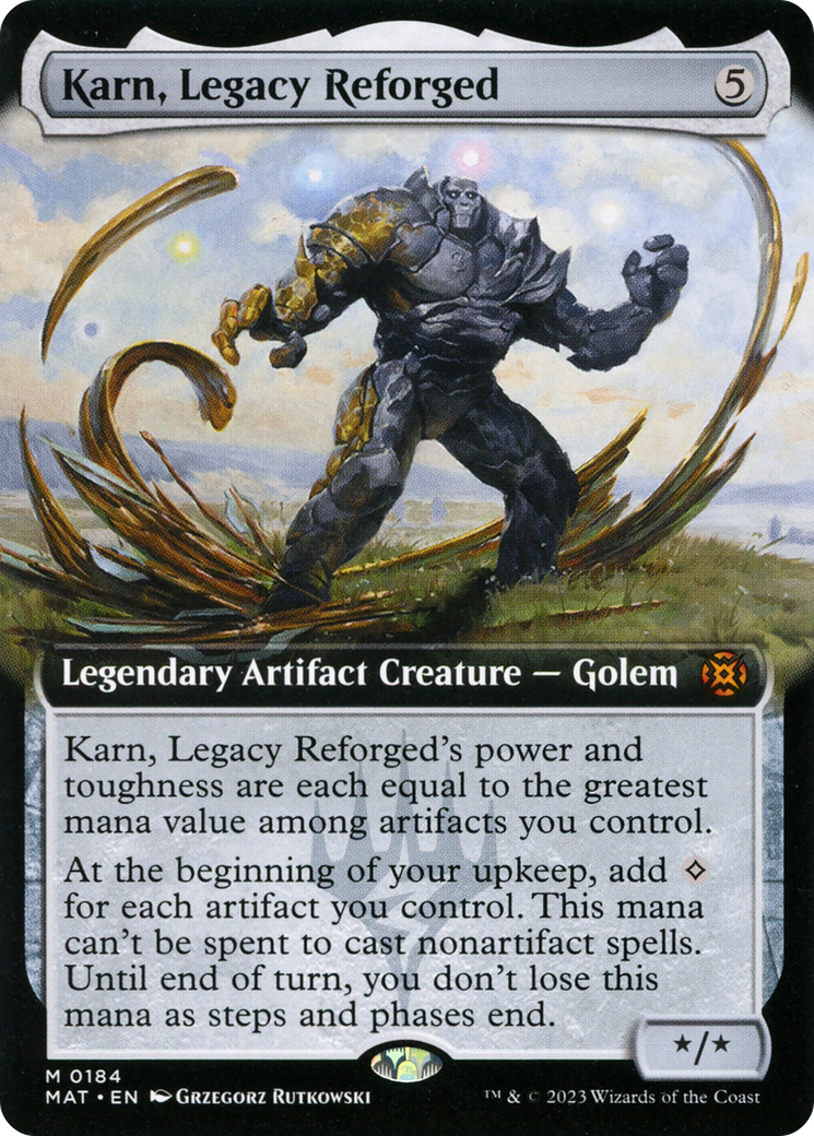 Karn, Legacy Reforged (Extended Art) [March of the Machine: The Aftermath] | Tabernacle Games