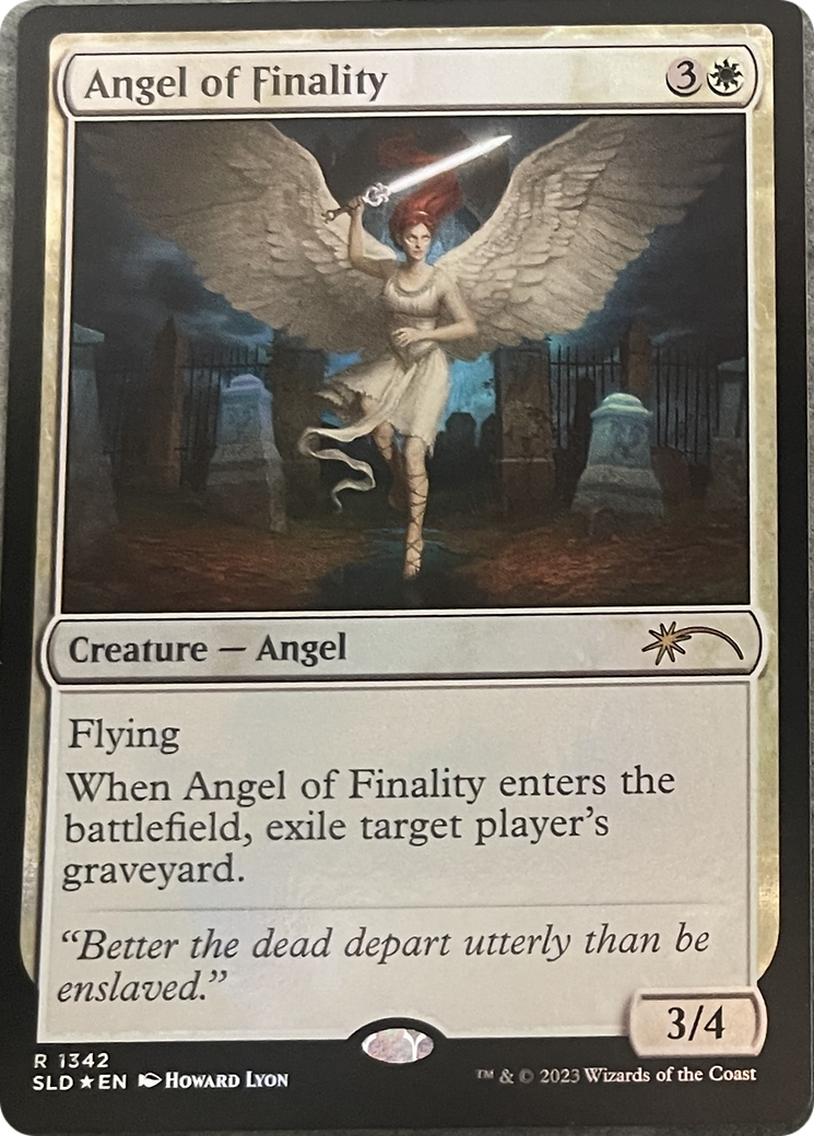 Angel of Finality [Secret Lair: Angels] | Tabernacle Games