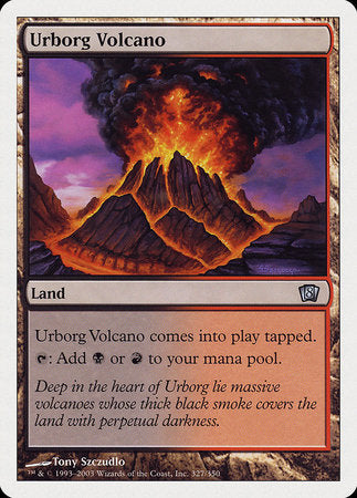 Urborg Volcano [Eighth Edition] | Tabernacle Games