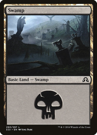 Swamp (290) [Shadows over Innistrad] | Tabernacle Games