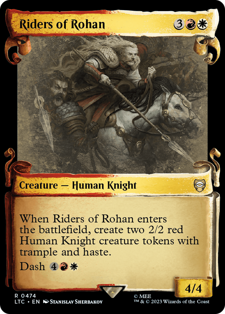 Riders of Rohan [The Lord of the Rings: Tales of Middle-Earth Commander Showcase Scrolls] | Tabernacle Games