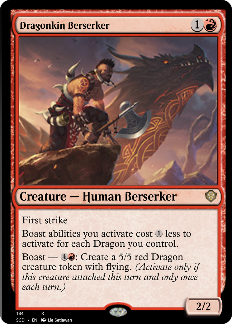 Dragonkin Berserker [Starter Commander Decks] | Tabernacle Games