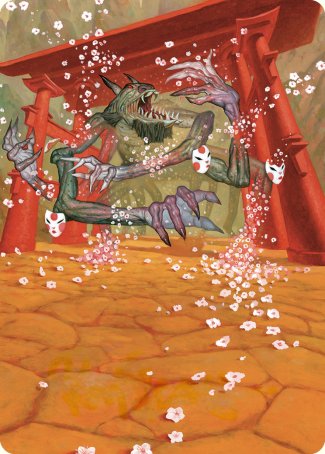 Path to Exile Art Card [Commander Masters Art Series] | Tabernacle Games