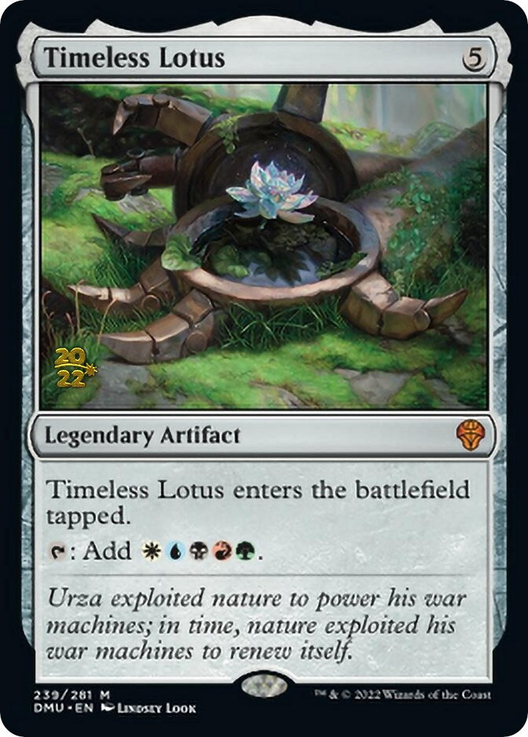 Timeless Lotus [Dominaria United Prerelease Promos] | Tabernacle Games