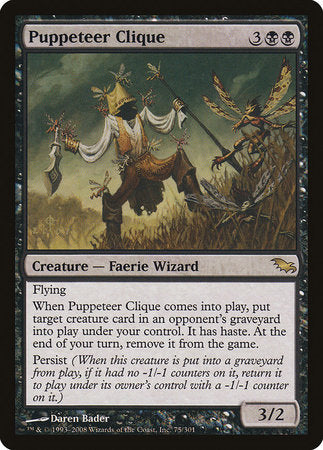 Puppeteer Clique [Shadowmoor] | Tabernacle Games