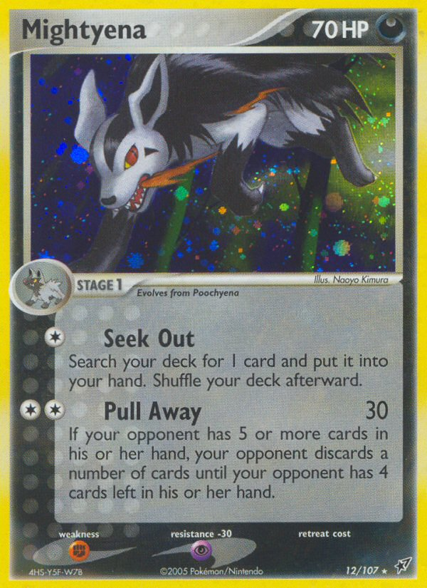 Mightyena (12/107) [EX: Deoxys] | Tabernacle Games