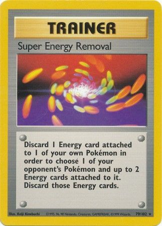 Super Energy Removal (79/102) [Base Set Unlimited] | Tabernacle Games