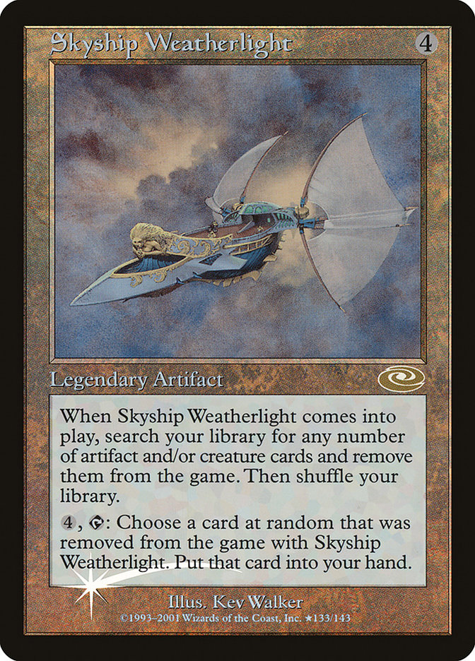 Skyship Weatherlight (Kev Walker) [Planeshift] | Tabernacle Games