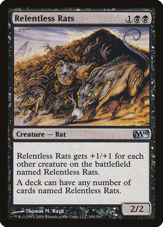 Relentless Rats [Magic 2010] | Tabernacle Games