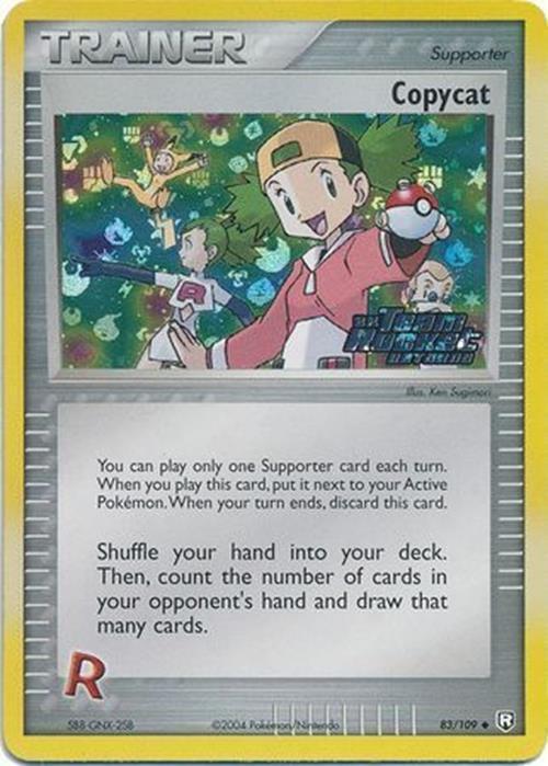 Copycat (83/109) (Stamped) [EX: Team Rocket Returns] | Tabernacle Games