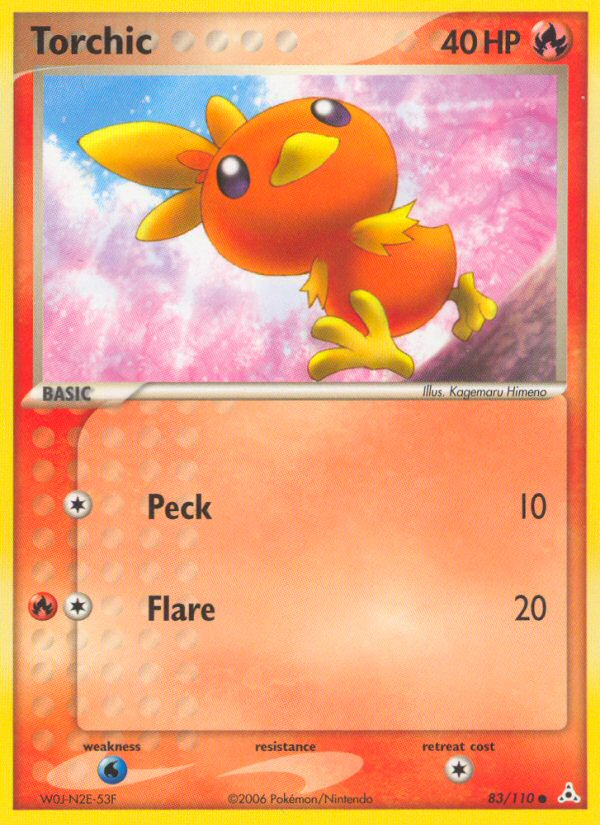 Torchic (83/110) [EX: Holon Phantoms] | Tabernacle Games