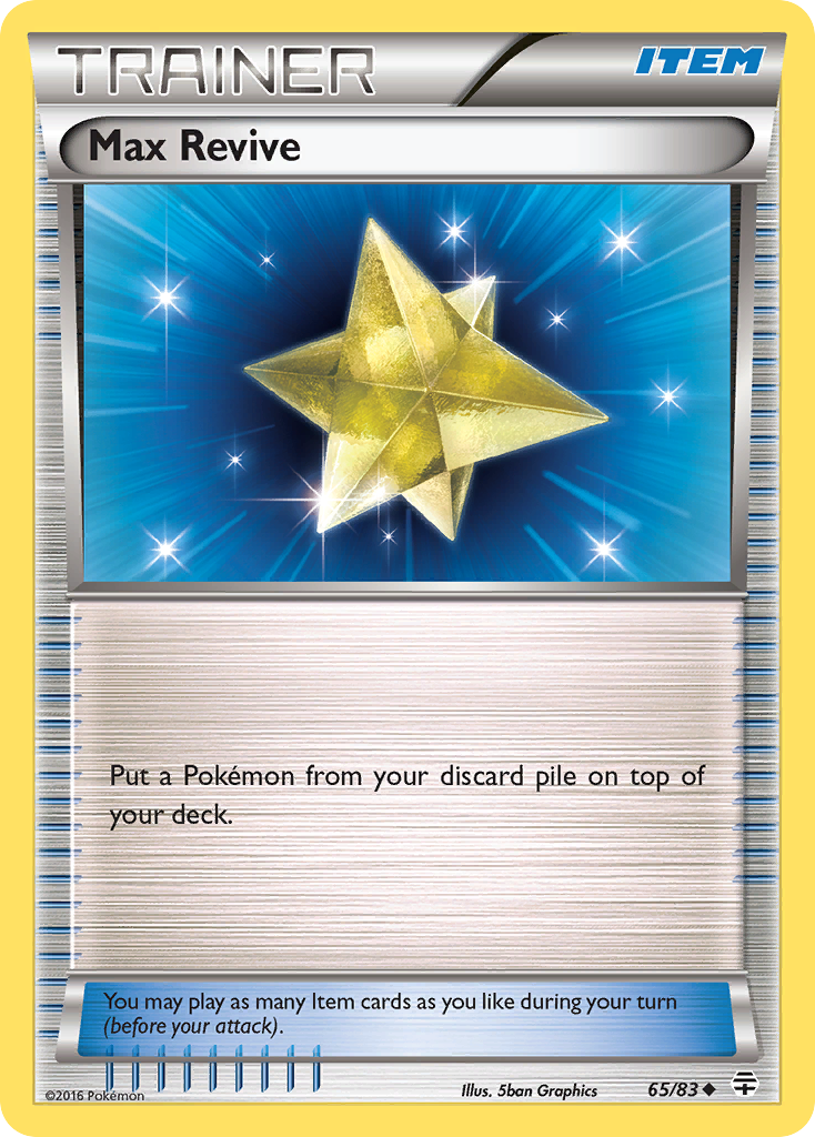 Max Revive (65/83) [XY: Generations] | Tabernacle Games