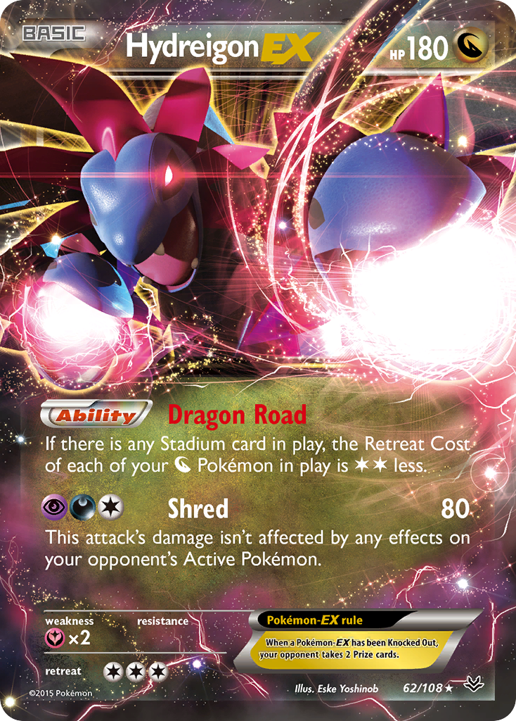 Hydreigon EX (62/108) [XY: Roaring Skies] | Tabernacle Games