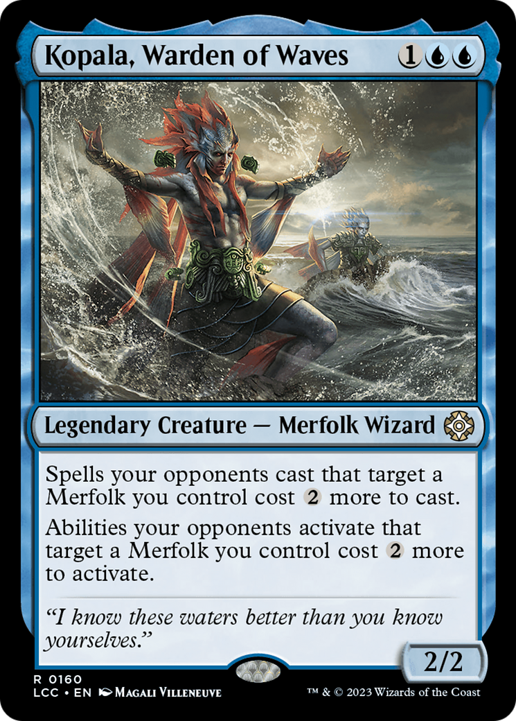 Kopala, Warden of Waves [The Lost Caverns of Ixalan Commander] | Tabernacle Games